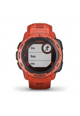 Смарт-годинник Garmin Instinct Solar Flame Red (010-02293-20)