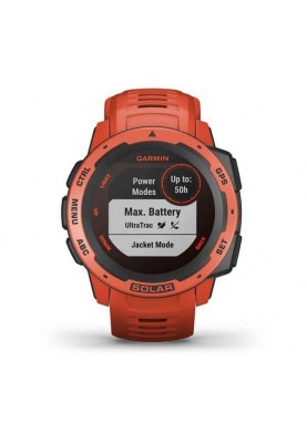 Смарт-годинник Garmin Instinct Solar Flame Red (010-02293-20)