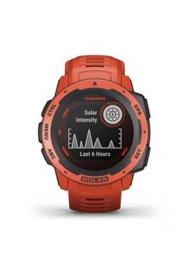 Смарт-годинник Garmin Instinct Solar Flame Red (010-02293-20)