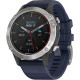 Смарт-годинник Garmin quatix 6 Gray with Captain Blue Band (010-02158-90/010-02158-91)