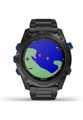 Спортивний годинник Garmin Descent Mk2i Bundle Titanium Carbon Grey w. Titanium Band w. Descent T1 (010-02132-12)