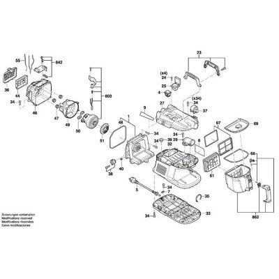 Будівельний пилосос Bosch EasyVac 3 (06033D1000)