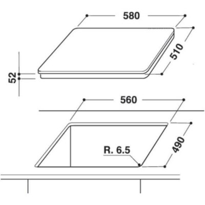 Варочная поверхность электрическая Whirlpool ACM 932/BF