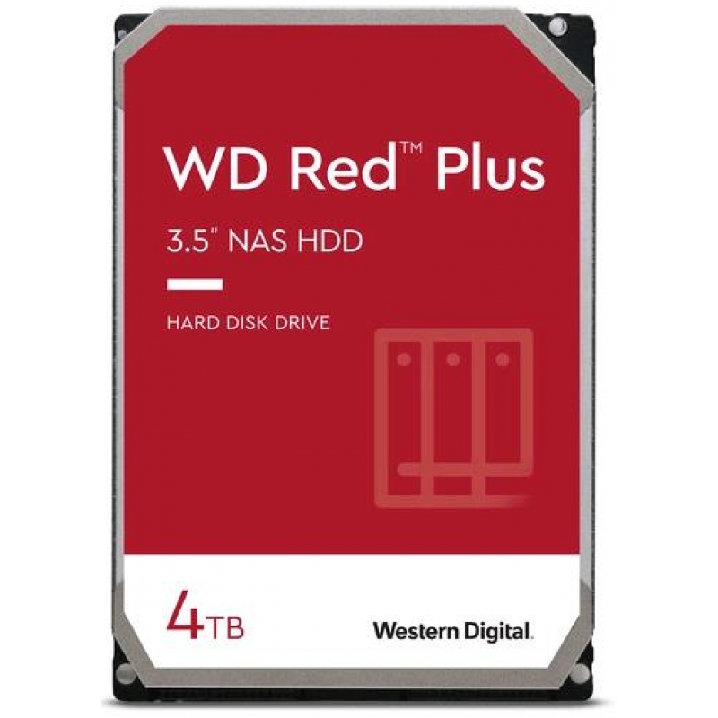 Жорсткий диск WD Red Plus 4TB (WDBAVV0040HNC-WRSN)