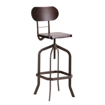 Барний стілець Art Metal Furniture Jagger, кава (521116)