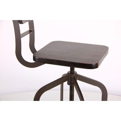 Барний стілець Art Metal Furniture Jagger, кава (521116)