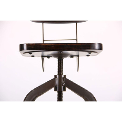 Барний стілець Art Metal Furniture Jagger, кава (521116)