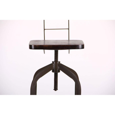 Барний стілець Art Metal Furniture Jagger, кава (521116)