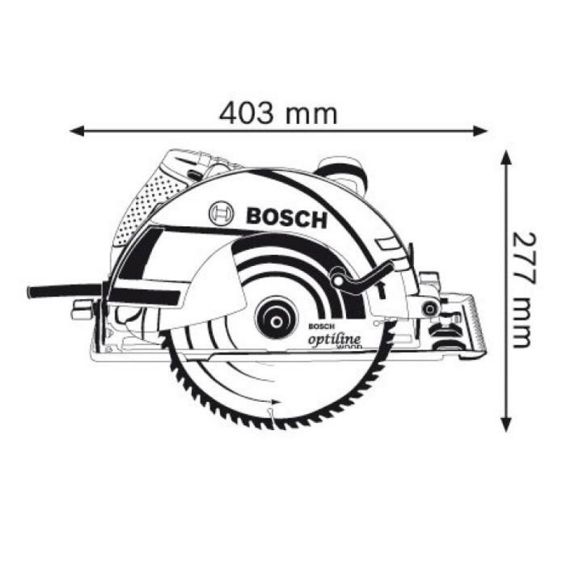 Дискова пилка Bosch GKS 235 Turbo (06015A2001)