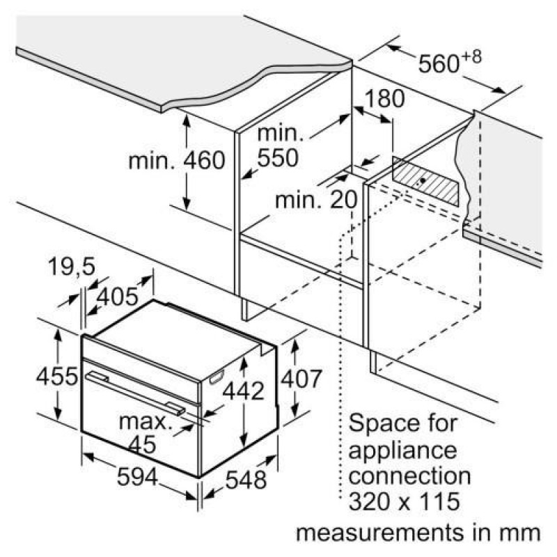 Духовка електрична Siemens CM724G1B1