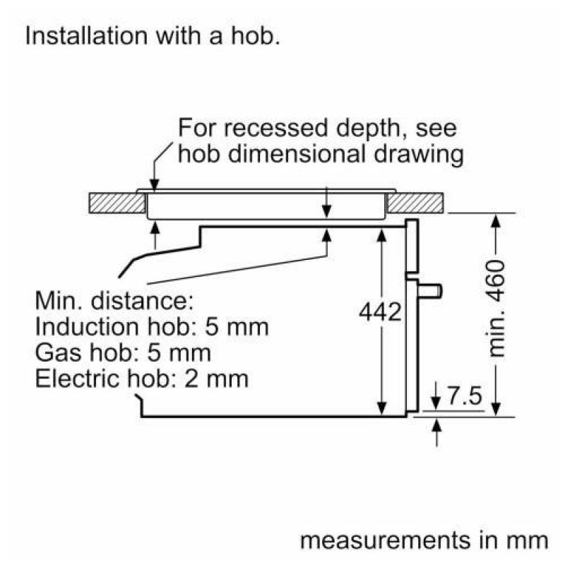 Духовка електрична Siemens CM724G1B1