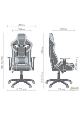 Комп'ютерне крісло для геймера Art Metal Furniture VR Racer Expert Winner (521172)