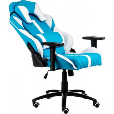 Комп'ютерне крісло для геймера Special4You ExtremeRace light blue/white (E6064) Комп'ютерне крісло для геймера Special4You ExtremeRace light blue/white (E6064)