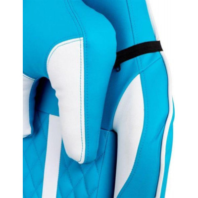 Комп'ютерне крісло для геймера Special4You ExtremeRace light blue/white (E6064) Комп'ютерне крісло для геймера Special4You ExtremeRace light blue/white (E6064)