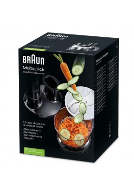 Кухонний комбайн (овочерізка-подрібнювач) Braun MQ 70 Black