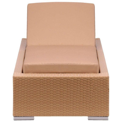 Лежак садовий шезлонг Art Metal Furniture Dolio Sand (516826)