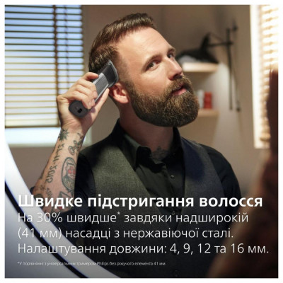 Машинка для стрижки + триммер Philips Series 9000 MG9555/15