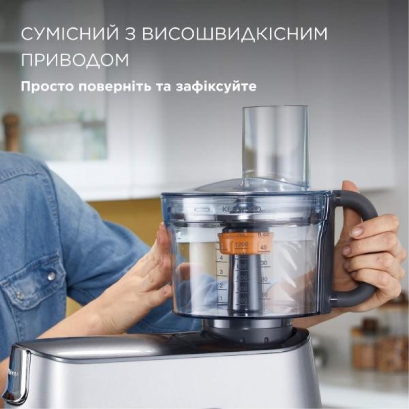 Насадка кухонний комбайн (овочерізка, подрібнювач, кубики нарізка) Kenwood KAH 65.000 PL MultiPro (KAH65.000PL)