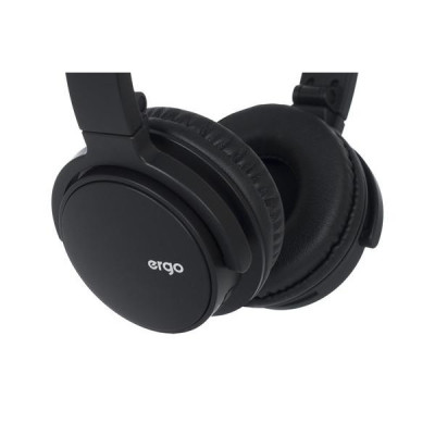Навушники з мікрофоном ERGO BT-490 Black