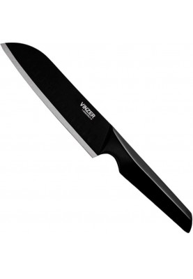 Ніж Santoku VINZER Geometry Nero line (89302)