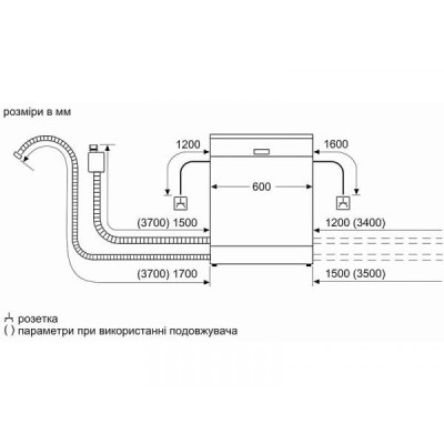 Посудомийна машина Siemens SN63HX65MK
