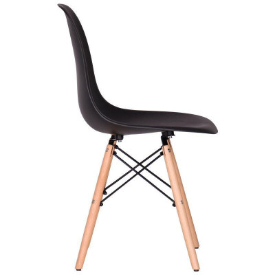 Стілець Art Metal Furniture Aster RL Wood Пластик Чорний (545915)