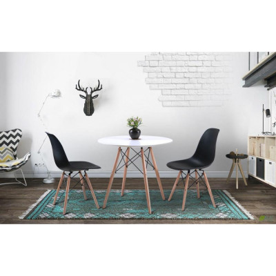 Стілець Art Metal Furniture Aster RL Wood Пластик Чорний (545915)