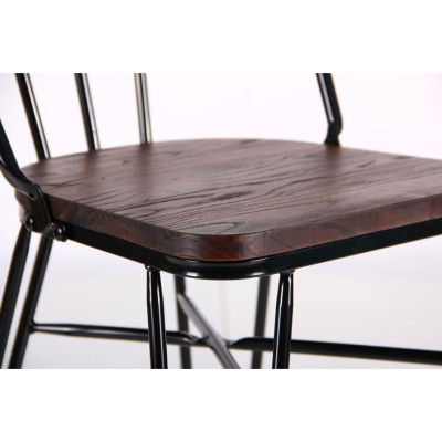 Стілець Art Metal Furniture Clapton, чорний (521109)