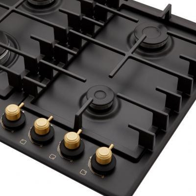 Варильна поверхня газова Eleyus SONATA 60 BL+RB CTF