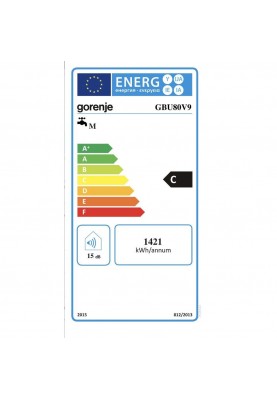 Водонагрівач (бойлер) електричний накопичувальний Gorenje GBU80C6