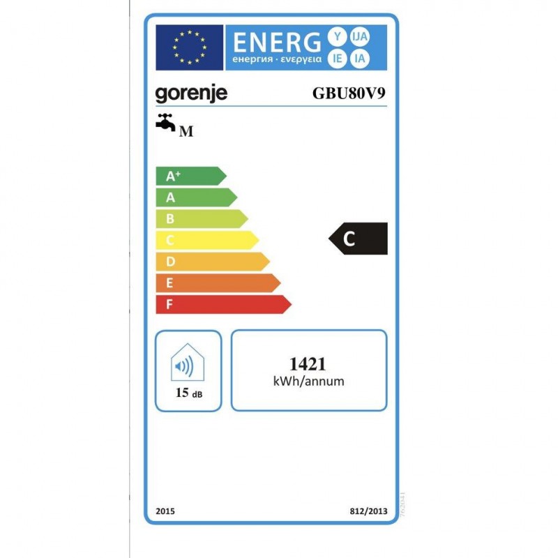 Водонагрівач (бойлер) електричний накопичувальний Gorenje GBU80C6