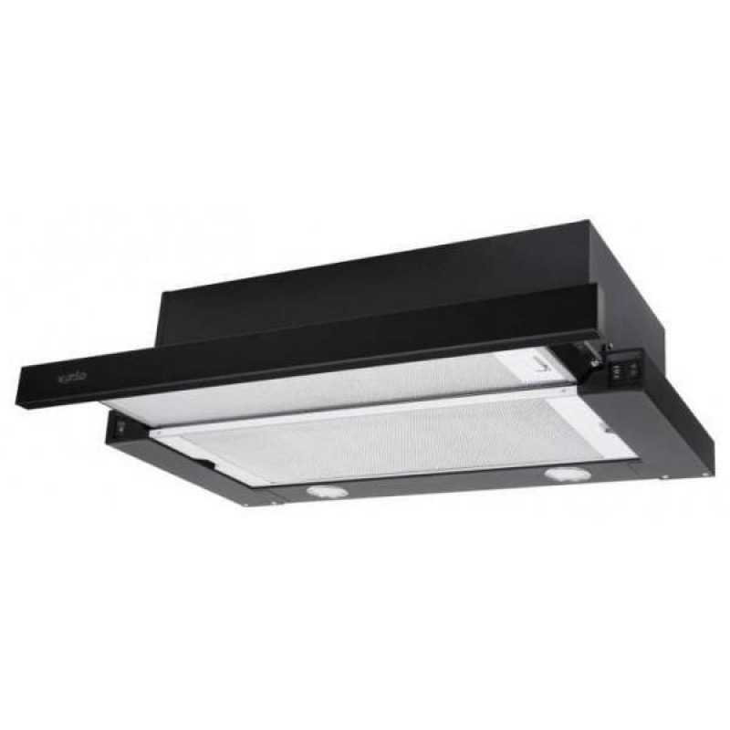 Витяжка телескопічна Ventolux GARDA 60 BK (750) SMD LED