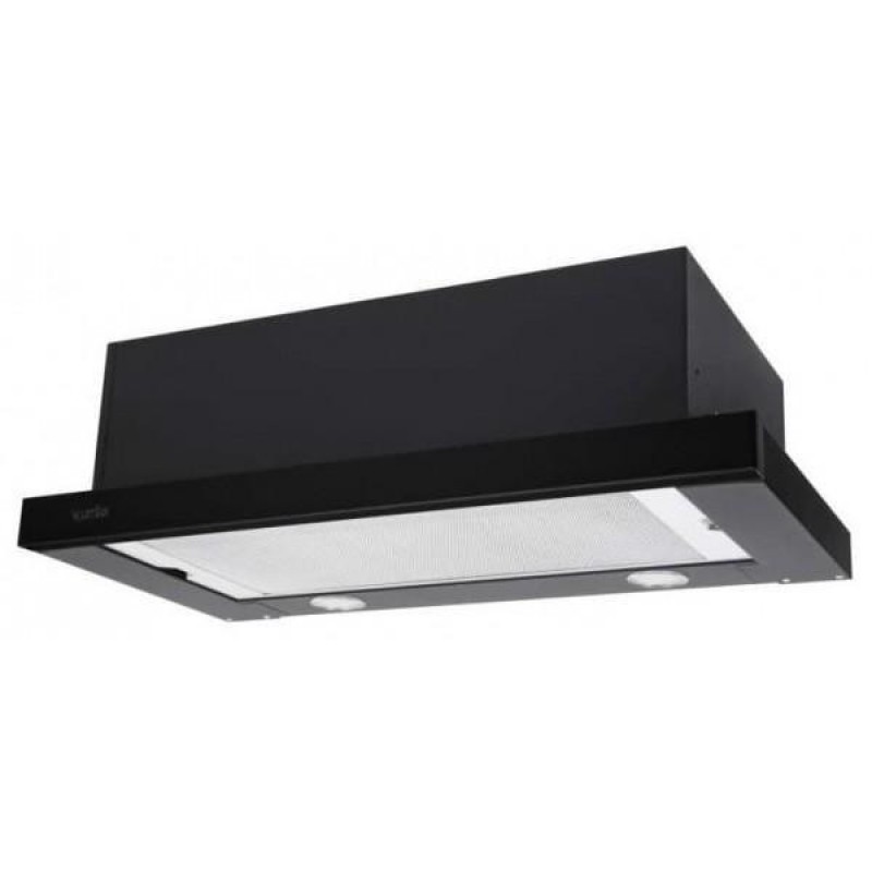 Витяжка телескопічна Ventolux GARDA 60 BK (750) SMD LED