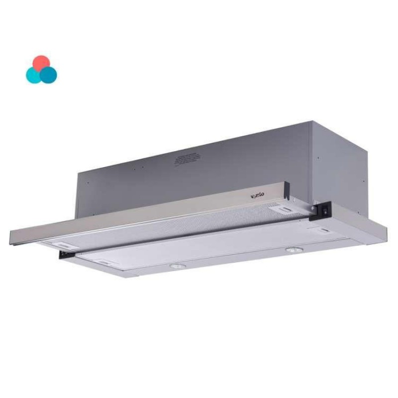 Витяжка телескопічна Ventolux GARDA 90 INOX (1100) SMD LED