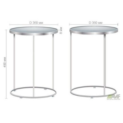 Журнальний столик Art Metal Furniture Kalibri D36 (545685)
