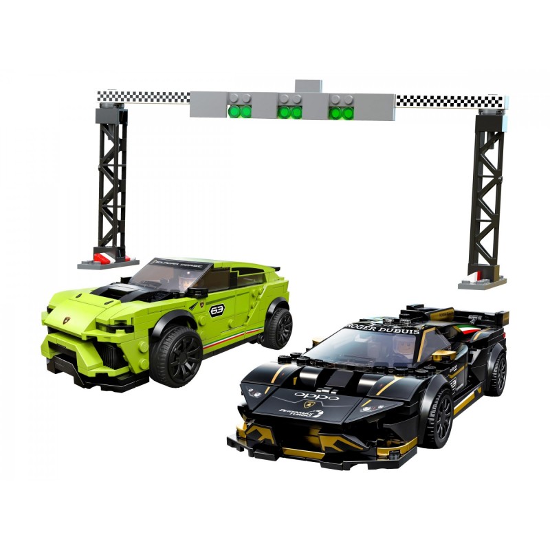 Авто-конструктор LEGO Speed Champions Lamborghini Urus ST-X & Lamborghini Huracn Super Trofeo EVO (76899)