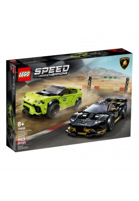 Авто-конструктор LEGO Speed Champions Lamborghini Urus ST-X & Lamborghini Huracn Super Trofeo EVO (76899)