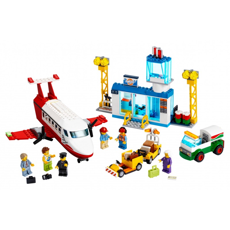 Блоковий конструктор LEGO City Міський аеропорт 286 деталі (60261)