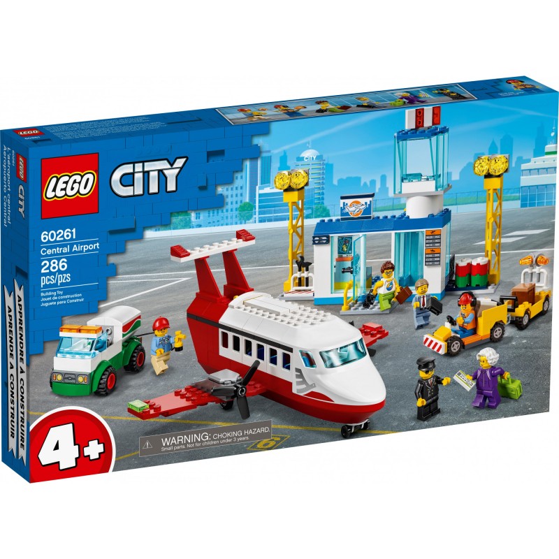 Блоковий конструктор LEGO City Міський аеропорт 286 деталі (60261)