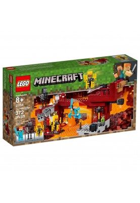 Блоковий конструктор LEGO Minecraft Палаючий міст (21154)