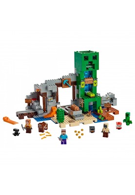 Блоковий конструктор LEGO Minecraft Шахта Кріпера (21155)