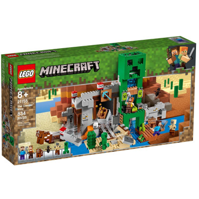 Блоковий конструктор LEGO Minecraft Шахта Кріпера (21155)