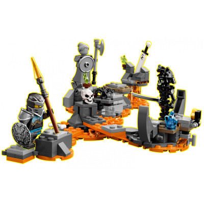Блоковий конструктор LEGO Ninjago Дракон чарівника-скелета 1016 деталей (71721)