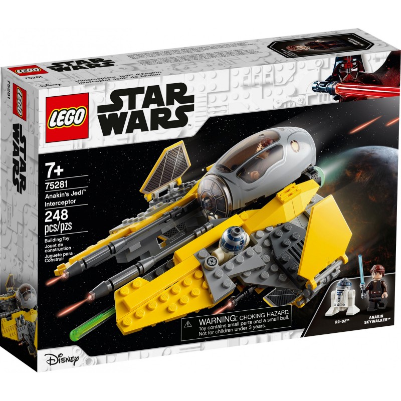 Блоковий конструктор LEGO Star Wars Джедайський перехоплювач Енакіна (75281)