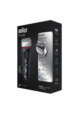 Електробритва чоловіча Braun Series 8 8340 Wet&Dry (8340s)