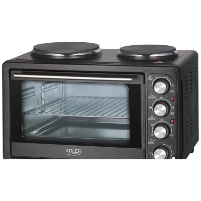 Електродуховка з плитою Adler AD 6020