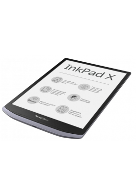 Електронна книга з підсвічуванням PocketBook 1040 InkPad X Metallic grey (PB1040-J-CIS)