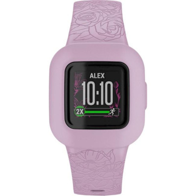 Фітнес-браслет Garmin Vivofit Jr. 3 Lilac Floral (010-02441-01/51/21)