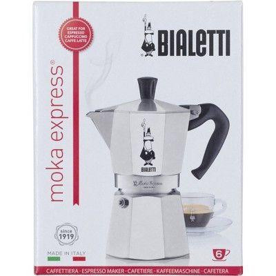 Гейзерна кавоварка Bialetti Moka Express на 6 чашок