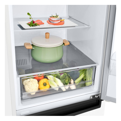 Холодильник із морозильною камерою LG GA-B509LQYL
